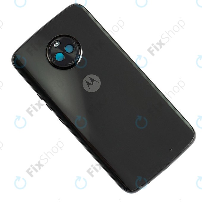 Motorola Moto X4 XT1900 - Battery Cover (Super Black) - 5S58C09155 Genuine Service Pack
