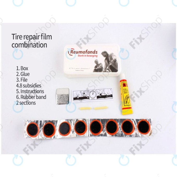Multifunctional Toolkit - Air Pump, Tire Kit, Wrench, Crowbars & Screwdriver 16in1