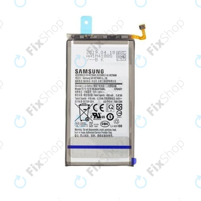 Samsung Galaxy S10 Plus G975F - Battery EB-BG975ABU 4100mAh - GH82-18827A Genuine Service Pack