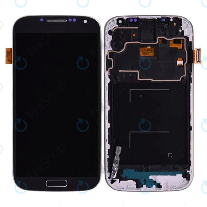 Samsung Galaxy S4 Mini Value I915i - LCD Display + Touch Screen + Frame (Black Mist) TFT