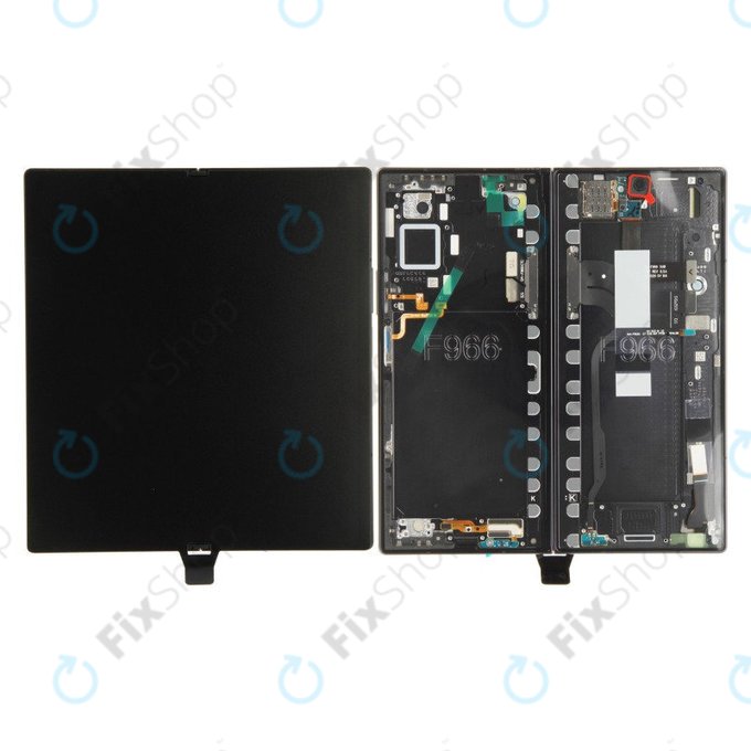 Samsung Galaxy Z Fold 7 F966B - LCD Display + Touch Screen + Frame (Jetblack) - GH82-37548C Genuine Service Pack