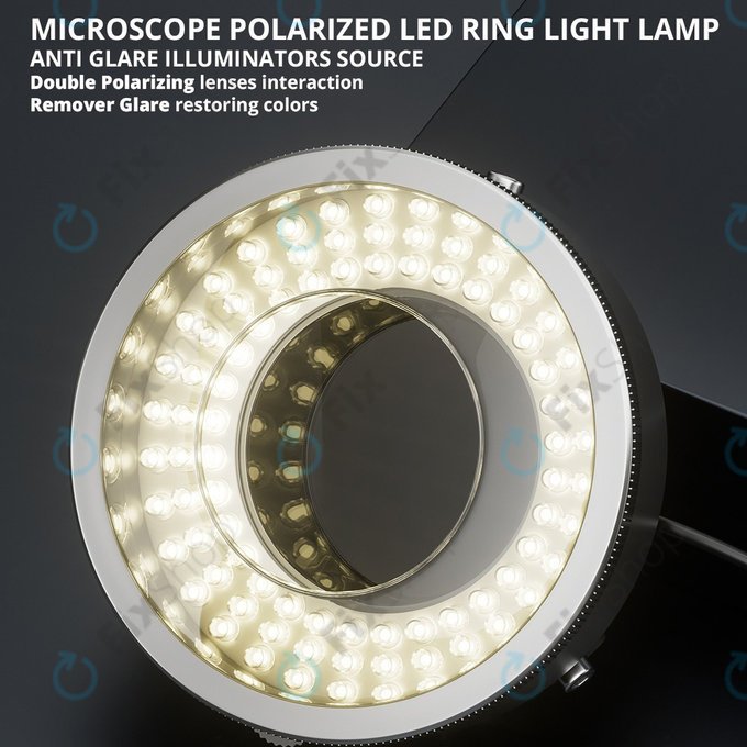 iFixes iL37 - Polarized LED Microscope Ring Light