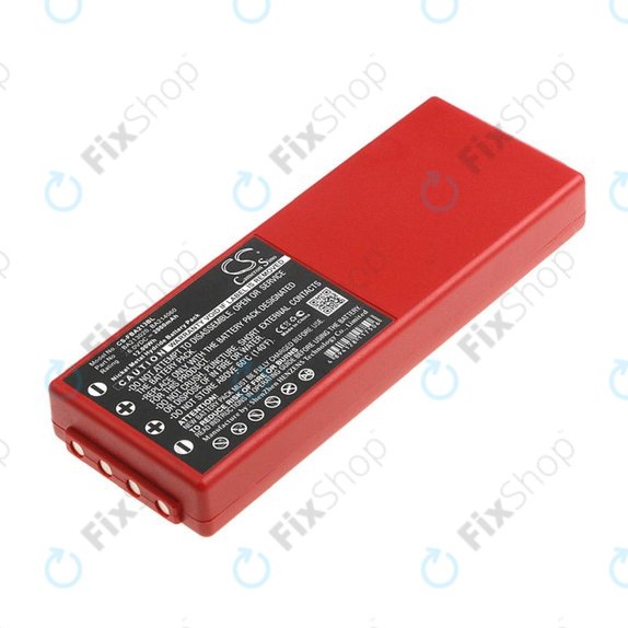 Battery for HBC Radiomatic Spectrum, 2000mAh, Ni-MH, 6V, BA214061, HQ