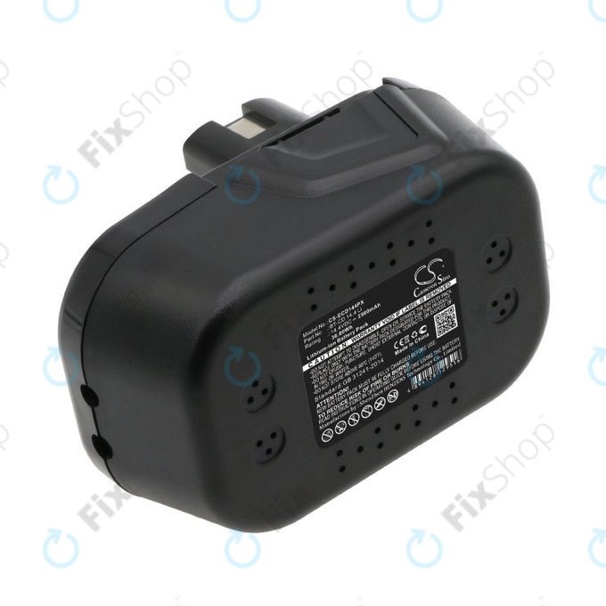 Battery for Einhell BT-CD 14.4 Li, 2500mAh, Li-Ion, 14.4V, BT-CD 14.4 Li, HQ