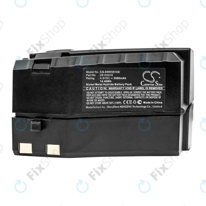 Kärcher KC55 - Battery 6.654-118.0, 28100010 Ni-MH 4.8V 3000mAh HQ