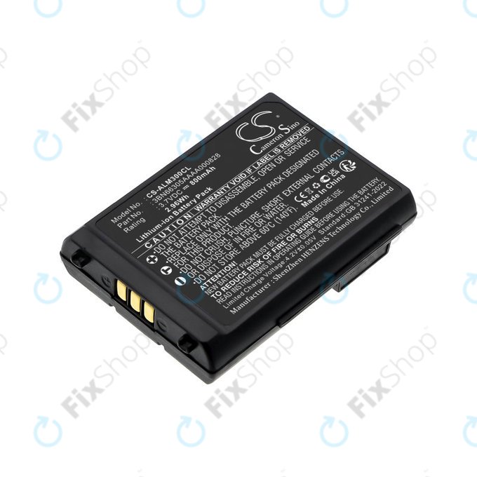 Battery for Alcatel Mobile 300, 400 Dect, Mobile Reflexes 300, 400, 800mAh, Li-Ion, 3.7V, 3BN66305AAAA000828, HQ