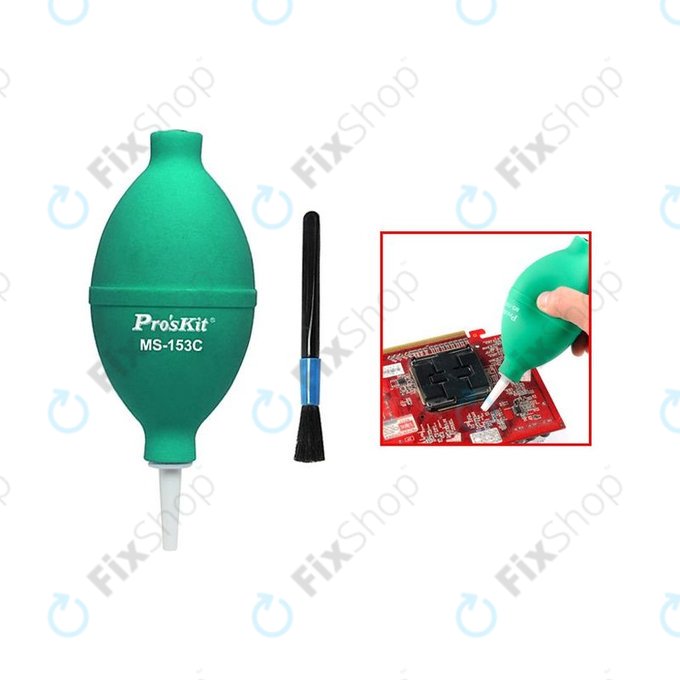 Pro'sKit MS-153C - Dust Blower for Bonding Protective Glasses & Foils