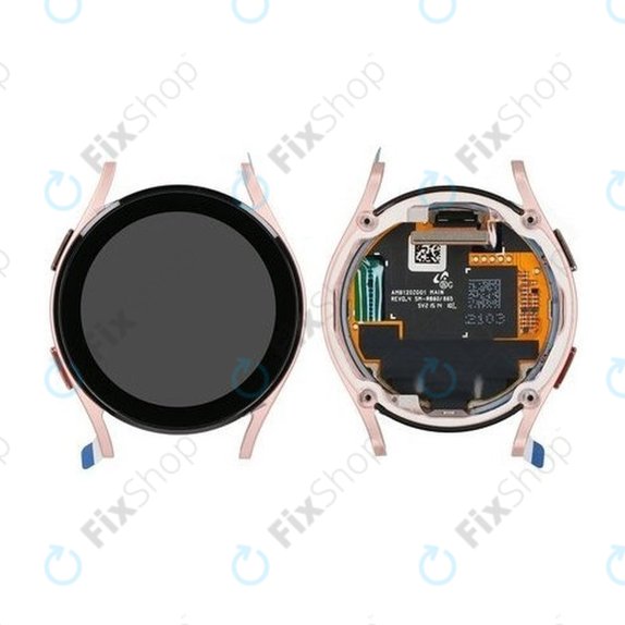 Samsung Galaxy Watch 4 40mm R865 - LCD Display + Touch Screen + Frame (Pink Gold) - GH97-26411D Genuine Service Pack