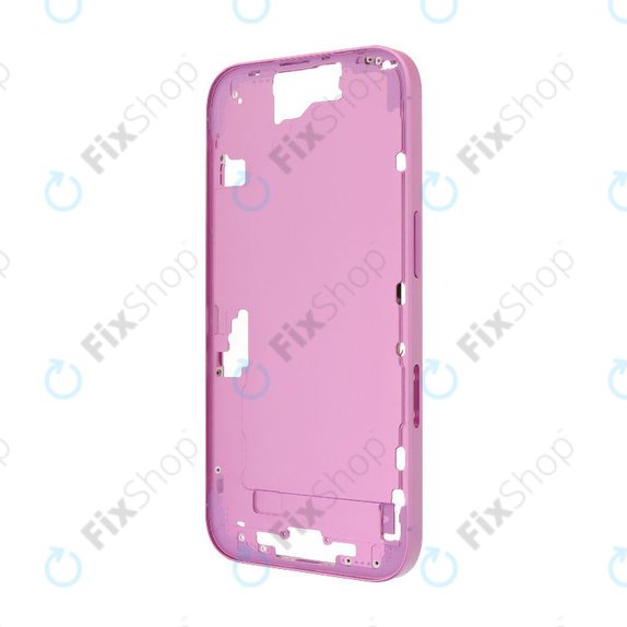 Apple iPhone 16 - Middle Frame + Power + Volume Buttons (Pink)