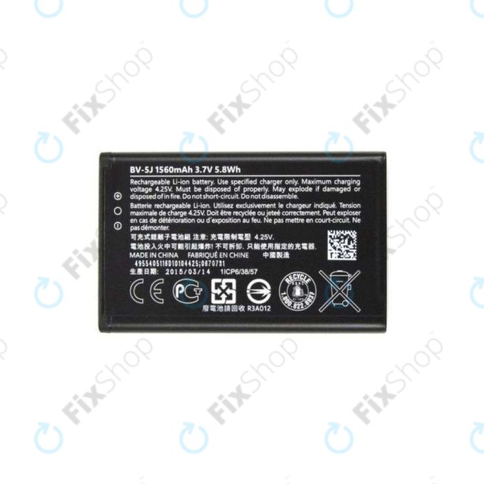 Microsoft Lumia 435, 532 - Battery BV-5J 1560mAh