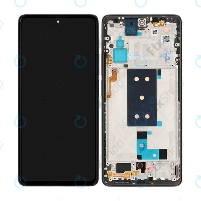 Xiaomi 11T, 11T Pro - LCD Display + Touch Screen + Frame (Black) OLED