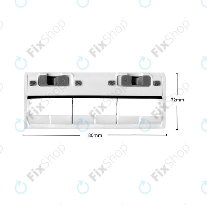 Ecovacs Deebot N-series, T-series, X1-series, Ozmo-series - Main Brush Cover (White)