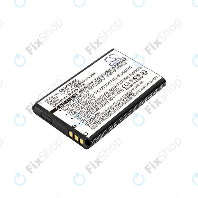Battery for Amplicomms Powertel M4000, Auro Comfort 1010, 1050mAh, Li-Ion, 3.7V, MM460BB, CP10, HQ