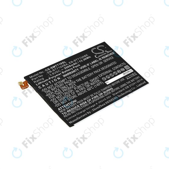 Battery for Samsung Galaxy Tab S2 8.0, 3500mAh, Li-Pol, 3.8V, EB-BT710ABA, HQ