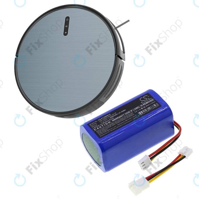 Proscenic 800T, 820T, 830T - Battery INR18650-M25-4S1P Li-Ion 14.4V 2600mAh HQ