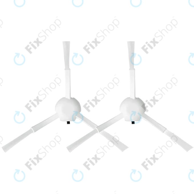 Replacement set for Xiaomi Mi Robot Vacuum S20+, S10+, X20+, X10+ (2x Main brush, 4x Filter, 4x Side brush - White, 8x Mop cloth, 4x Dust bag)