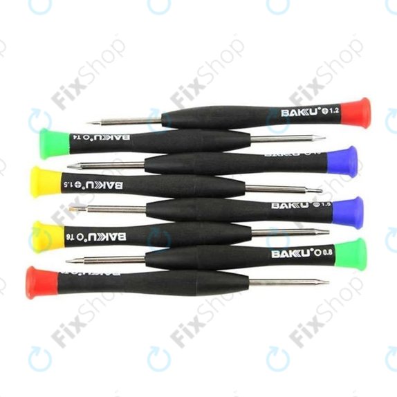 Baku BK-6108 - Screwdriver Set for Phones, Tablets & Notebooks (8pcs)