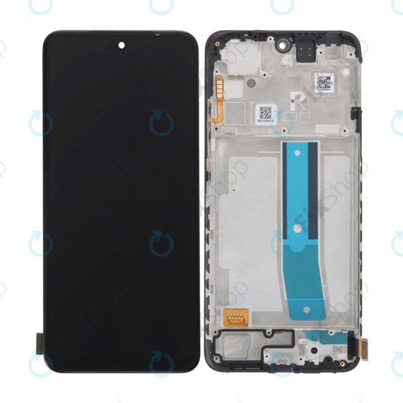 Xiaomi Redmi Note 12S - LCD Display + Touch Screen + Frame (Onyx Black) TFT