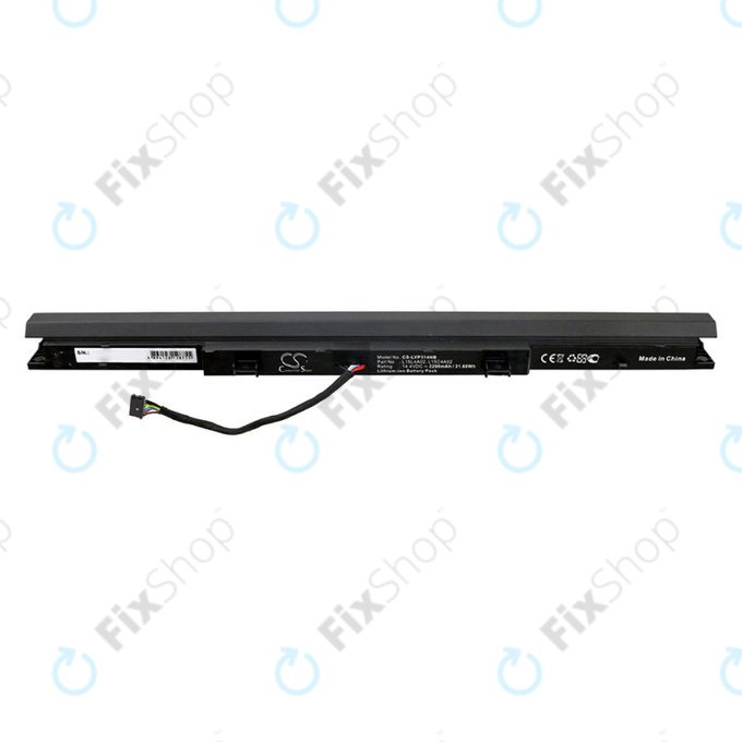 Battery for Lenovo Ideapad 110, V110, V310, V510, 2200mAh, Li-Ion, 14.4V, L15L4A02, HQ