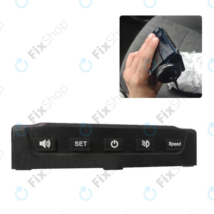 Kugoo S1, S1 Pro, S2, S3 - Dashboard Set (Plastic Display Cover, Accelerator Lever, Brakes, LED Light Cover)