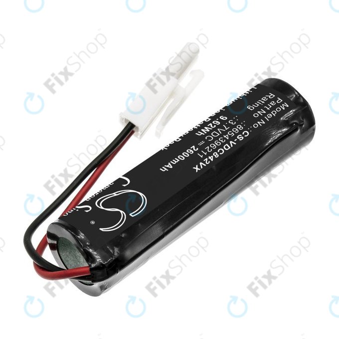 Battery for Vileda Quick & Clean, 2600mAh, Li-Ion, 3.7V, 8654396211, HQ