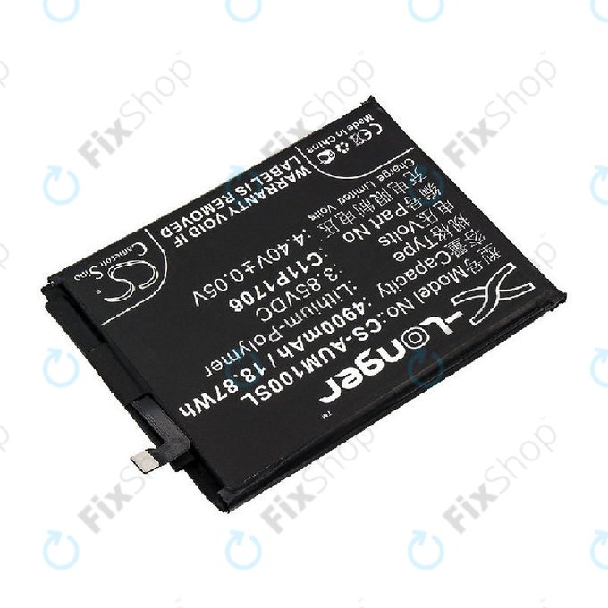 Battery for Asus Zenfone Max Pro M1 ZB602KL, 4900mAh, Li-Pol, 3.85V, 0B200-02870200, HQ