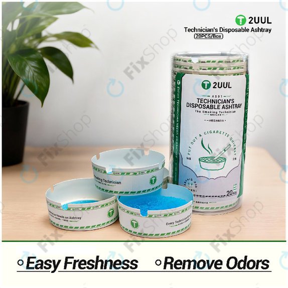 Technician Disposable Ashtray, 2UUL AS01, 20pcs/Box