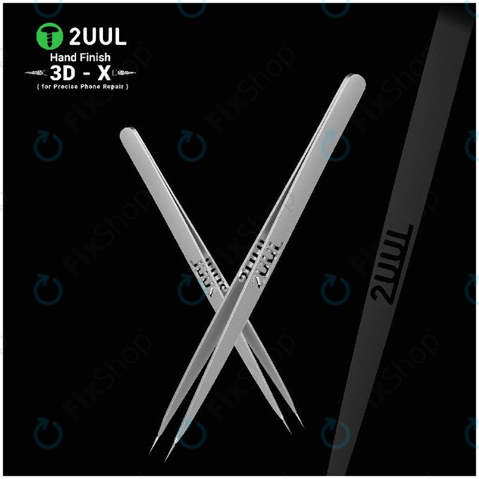 Precision Tweezer, 3D-X Hand-Finished, 2UUL TW02