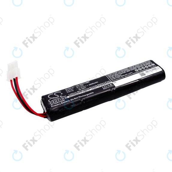 Battery for Schiller America AED 10 Jump Start, 3000mAh, Li-MnO2, 12V, 00185-2, HQ