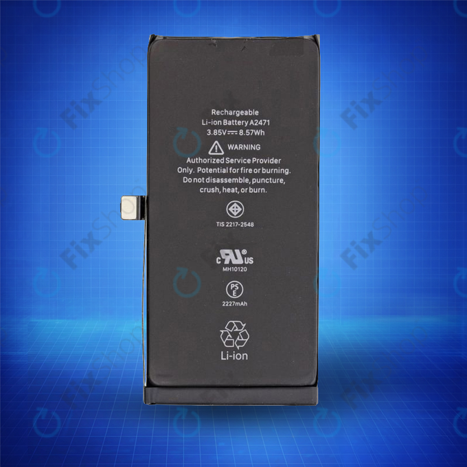 Battery for iPhone 12 Mini, 2227mAh, A2471, Service Pack