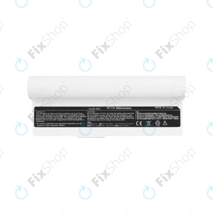 Asus EEE PC 901 - Battery AL23-901 6600mAh (White)