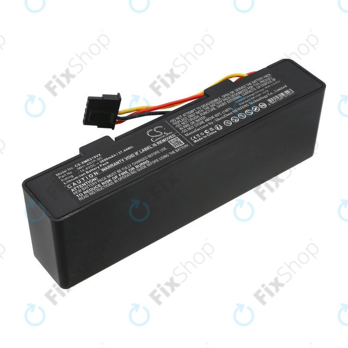 Battery for Xiaomi VIOMI V3, Mijia 2, Mi Robot Vacuum Mop P, 2600mAh, Li-Ion, 14.4V, MH1-4S1P-SC, HQ
