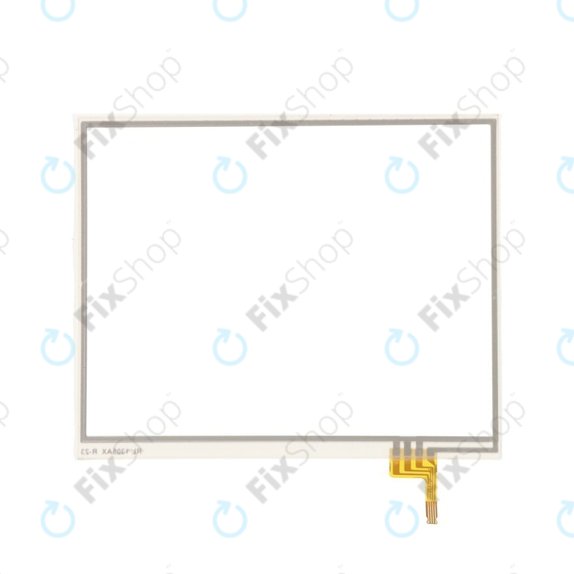 Bottom touch screen glass with adhesive for Nintendo DSi XL and Nintendo DSi LL