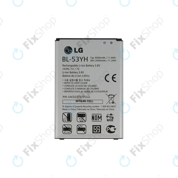 LG G3 D855 - Battery BL-53YH 3000mAh