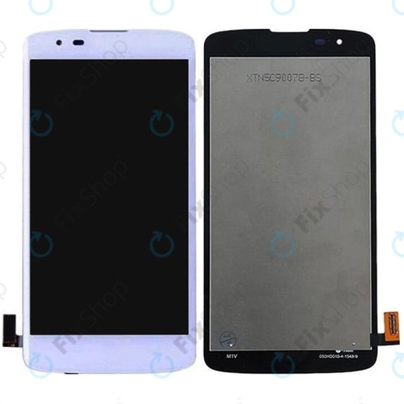 LG K8 K350N - LCD Display + Touch Screen (White) TFT