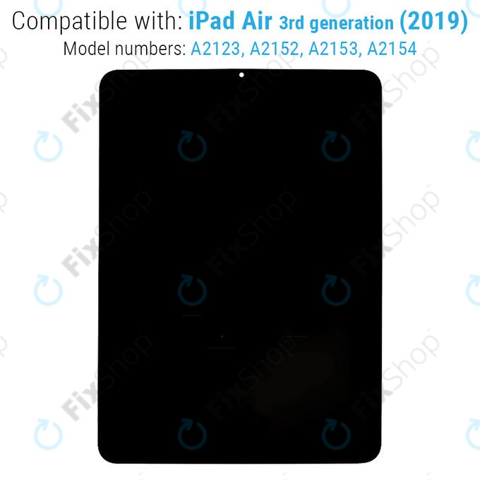 LCD Display for iPad Air (4th Gen 2020), Touch Screen without Frame, Refurbished