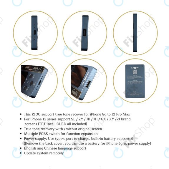 DLZ WIN - DL R100 True Tone Restore Programmer (iPhone 12-series)