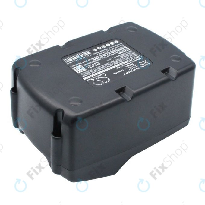 Battery for Metabo Ahs36v, Bha 36 Ltx Compact, 2000mAh, Li-Ion, 36V, 6.25453, HQ