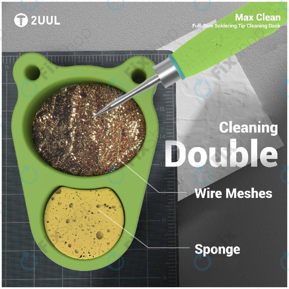 Soldering Tip Cleaning Dock, Max Clean, 2UUL FD30