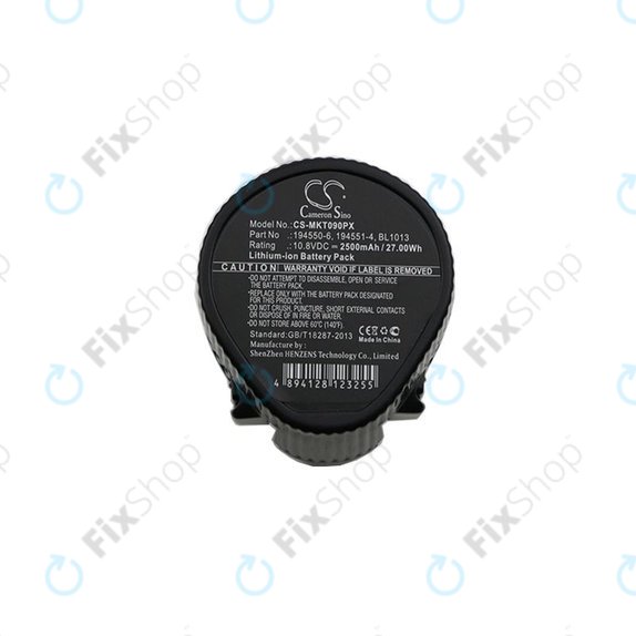 Battery for Makita CC300, LC01, JV100, 2500mAh, Li-Ion, 10.8V, 194550-6, HQ