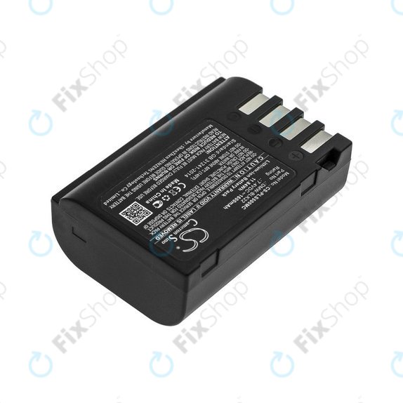 Battery for Panasonic Lumix DC-S5, DC-S5K, GH5, G9, GH5S, 1600mAh, Li-Ion, 7.4V, DMW-BLK22, HQ