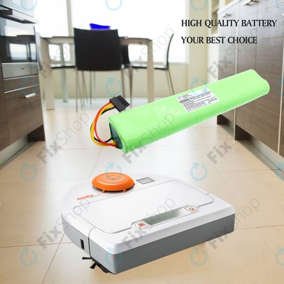 Battery for Neato Botvac 70, 75, 80, 85, 2000mAh, Ni-MH, 12V, NX2000SCx10, HQ