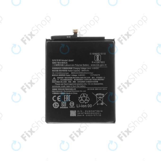 Xiaomi Mi 9 Lite, Mi A3 - Battery BM4F 4030mAh