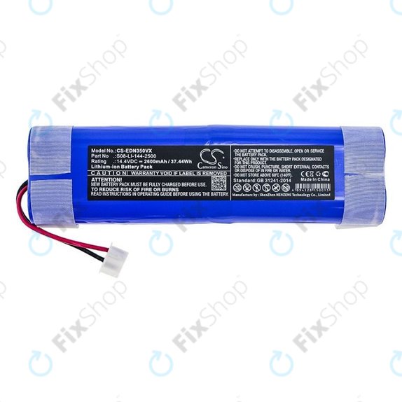 Ecovacs Deebot DJ35, DK35, DN55 - Battery S08-LI-144-2500 Li-Ion 14.4V 2600mAh HQ