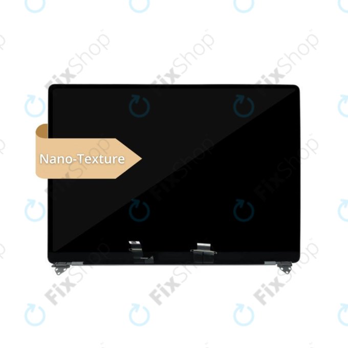 LCD display for MacBook Pro 16" A3403 (2024), with front glass and cover, Nano-Texture, Silver, 661-42324, Genuine Apple