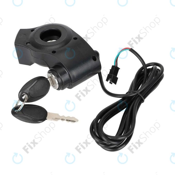 Kugoo Kirin M4, M4 Pro, Speedual, Zero 8X, 10X, MiniWalker, T10-DDM - Ignition Switch with Voltmeter