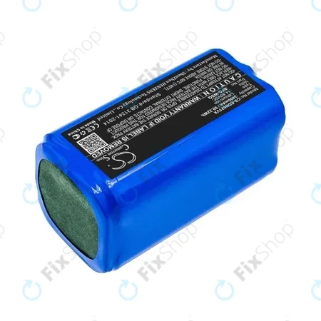 Ecovacs Deebot N79, N79S, Eufy RoboVac-series, Proscenic 850-series - Battery BFG-WSQ, ICR18650-26J-4S1P, UR18650ZY-4S1P-AAM Li-Ion 14.4V 3400mAh HQ
