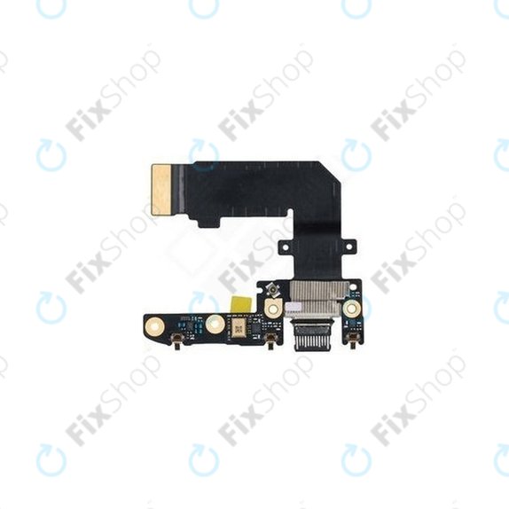 Charging Connector PCB Board for Google Pixel 9 Pro Fold, G949-00917-00, Genuine Service Pack