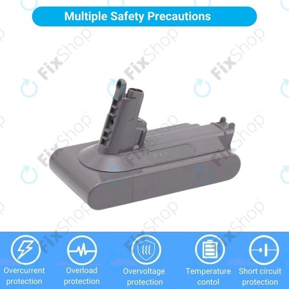 Dyson V10 - Battery 969352-02, SV12, 206340 Li-Ion 25.2V 3000mAh