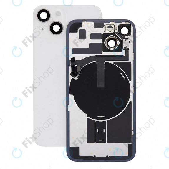 Rear Housing Glass for iPhone 14, Starlight, Pulled A